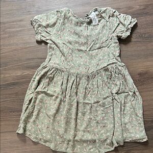 Floral Green Woman’s Dress